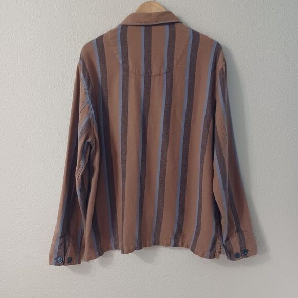 UO Ryder Zip Flannel Shirt - Picture 3 of 13